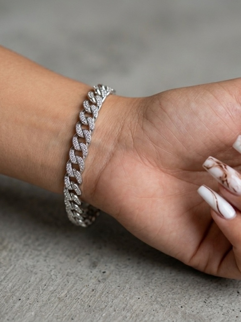 CHAIN Bracelet Cubic Zirconia